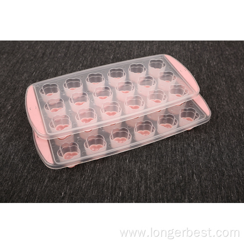 Plastic Double color ice tray